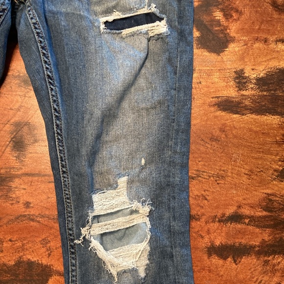 Hollister Ripped Super Skinny Jeans Size 30x32 - Picture 4 of 5